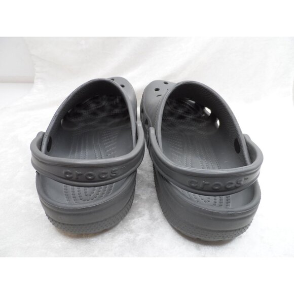 Crocs Classic Clog Unisex Slip On Ultra Light Water Friendly Sandals Grey Sz 9 - Picture 3 of 6